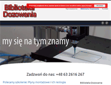 Tablet Screenshot of dozowanie.org